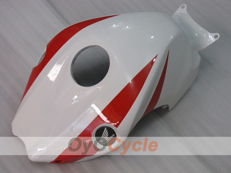 Kit de carénage injecté pour CBR1000RR 08-11 - Rouge, Blanc - Castrol #OYO87900654
