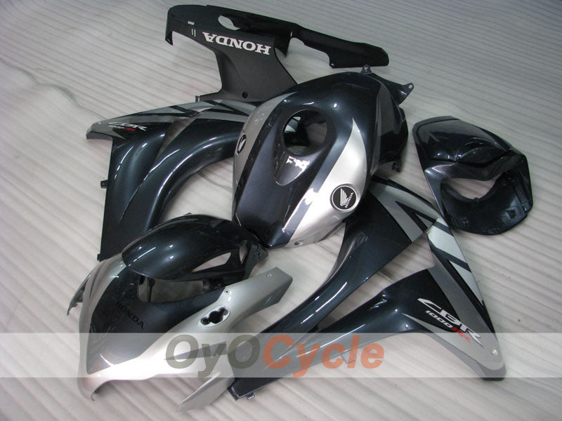 Kit de carénages en injection pour CBR1000RR 08-11 - Noir, Argent - Fireblade #OYO87900675