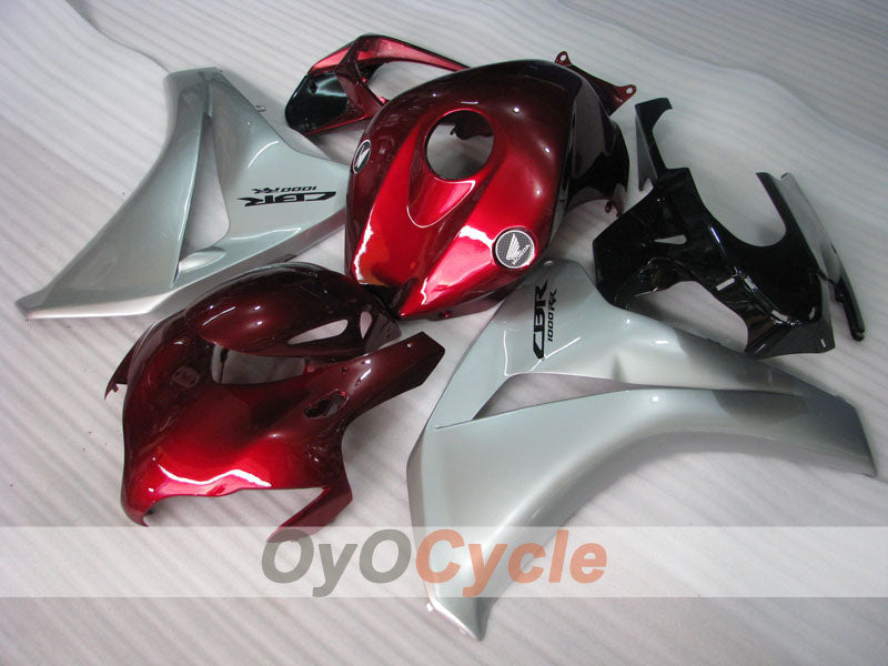 Kit de carénages en injection pour CBR1000RR 08-11 - Rouge, Argent - Fireblade #OYO87900677 Image secondaire du produit