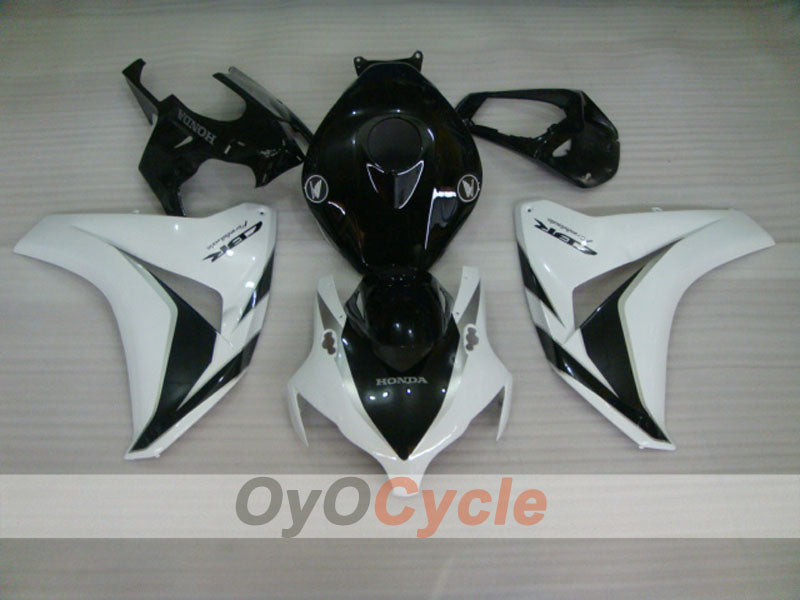 Kit de carénages en injection pour CBR1000RR 08-11 - Blanc, Noir - Fireblade #OYO87900683