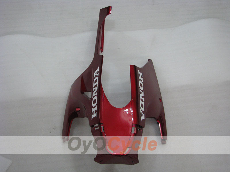 Kit de carénage injecté pour CBR1000RR 08-11 - Rouge, Noir - Flamme #OYO87900684