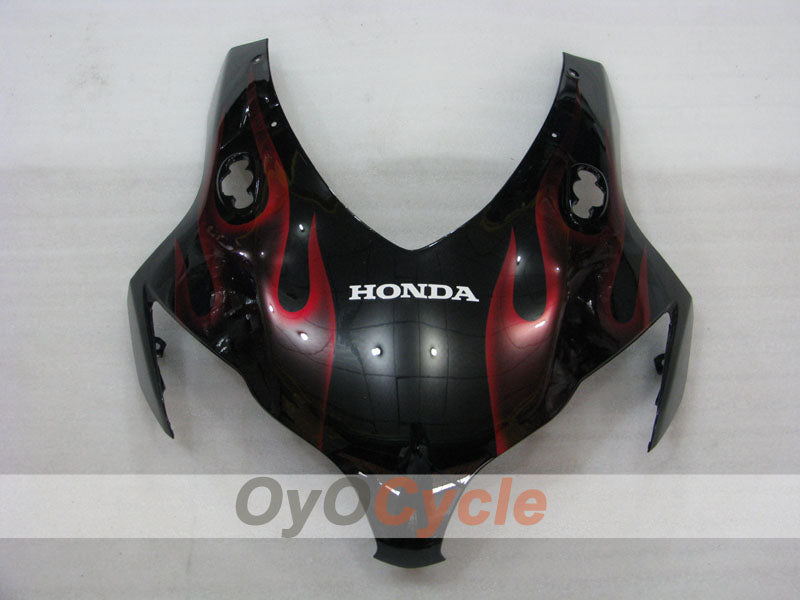 Kit de carénage injecté pour CBR1000RR 08-11 - Rouge, Noir - Flamme #OYO87900684