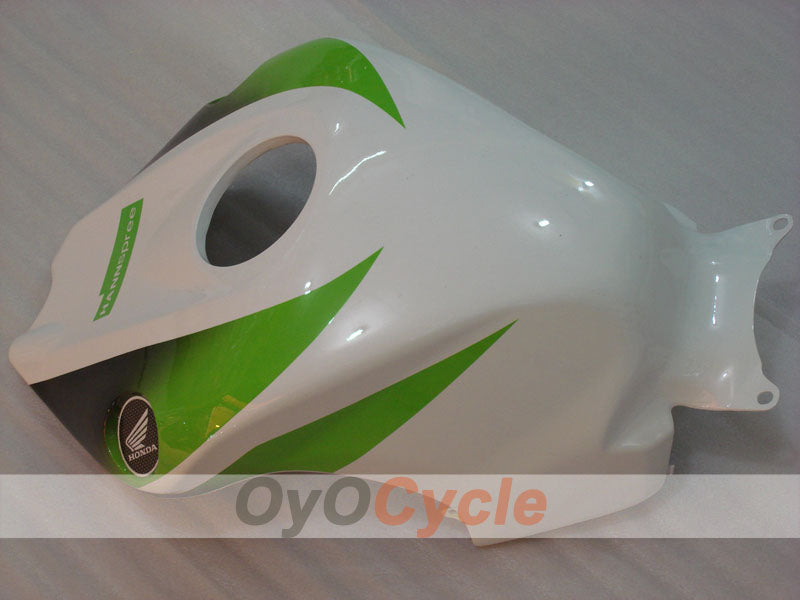 Kit de carénage injecté pour CBR1000RR 08-11 - Vert, Blanc - HANN Spree #OYO87900685