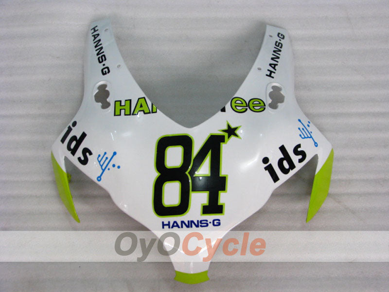 Kit de carénage injecté pour CBR1000RR 08-11 - Blanc, Noir - HANN Spree #OYO87900686