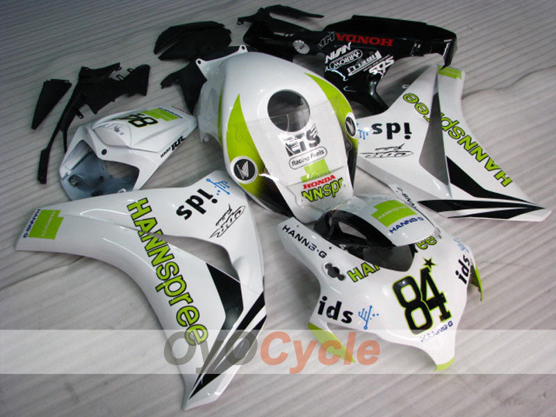 Kit de carénage injecté pour CBR1000RR 08-11 - Blanc, Noir - HANN Spree #OYO87900686 Image principale du produit