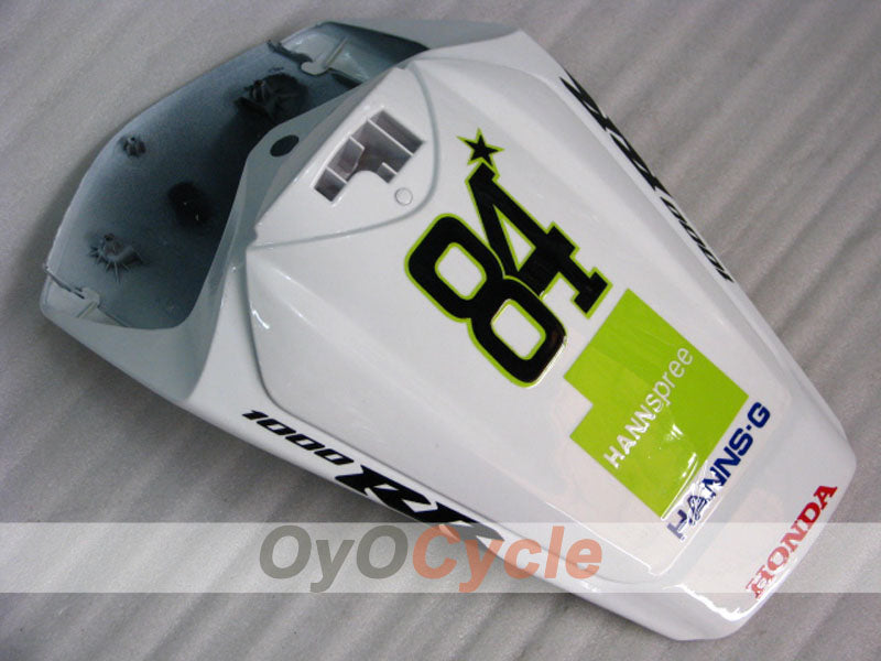 Kit de carénage injecté pour CBR1000RR 08-11 - Blanc, Noir - HANN Spree #OYO87900686
