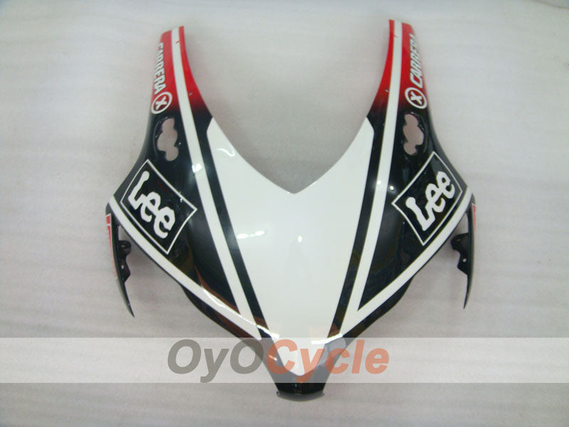 Kit de carénage injecté pour CBR1000RR 08-11 - Blanc, Noir - Eurobet, Lee #OYO87900699