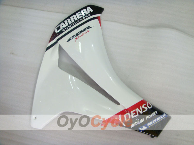 Kit de carénage injecté pour CBR1000RR 08-11 - Blanc, Noir - Eurobet, Lee #OYO87900699