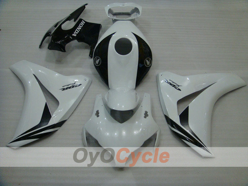 Kit de carénage injecté pour CBR1000RR 08-11 - Blanc, Noir - Style usine #OYO87900706 Image secondaire du produit