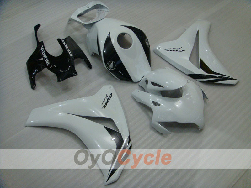 Kit de carénage injecté pour CBR1000RR 08-11 - Blanc, Noir - Style usine #OYO87900706 Image principale du produit