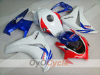Kit de carénage injecté pour CBR1000RR 08-11 - Bleu, Blanc - Style usine #OYO87900707
