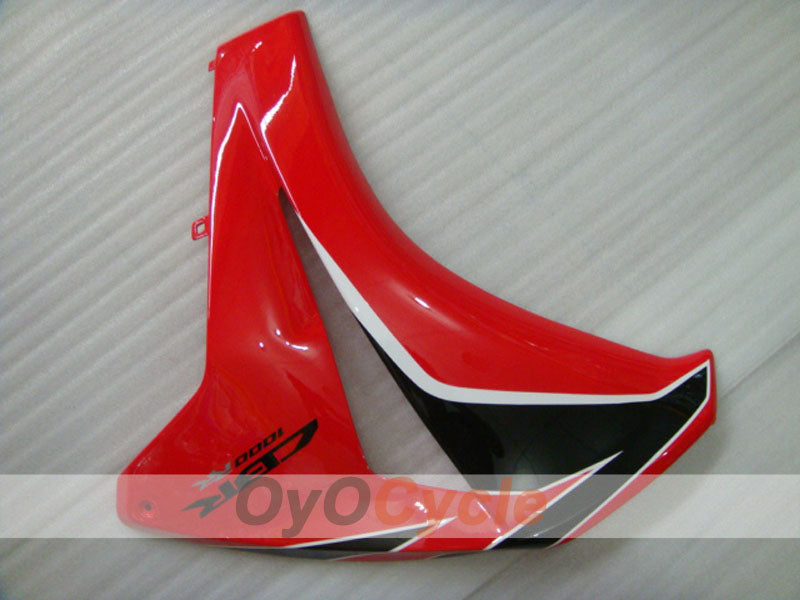 Kit de carénage injecté pour CBR1000RR 08-11 - Rouge, Noir - Style d'origine #OYO87900709