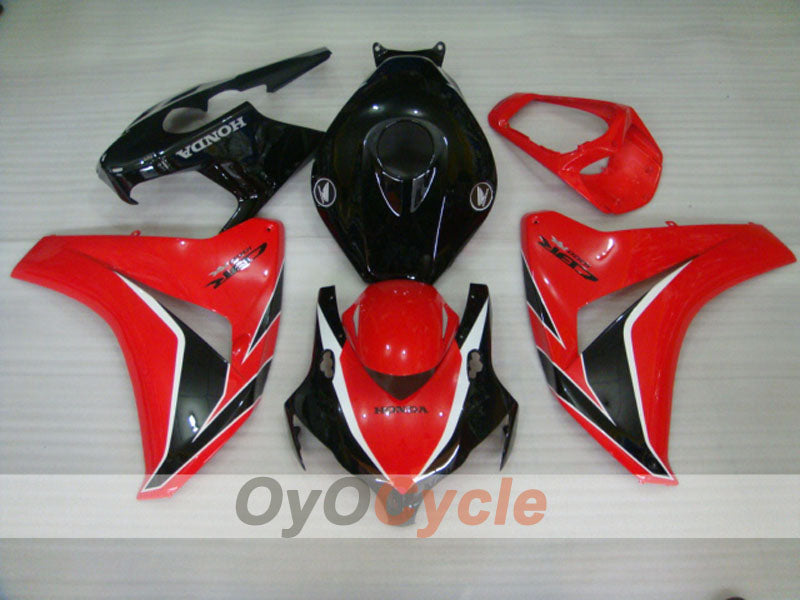 Kit de carénage injecté pour CBR1000RR 08-11 - Rouge, Noir - Style d'origine #OYO87900709 Image secondaire du produit