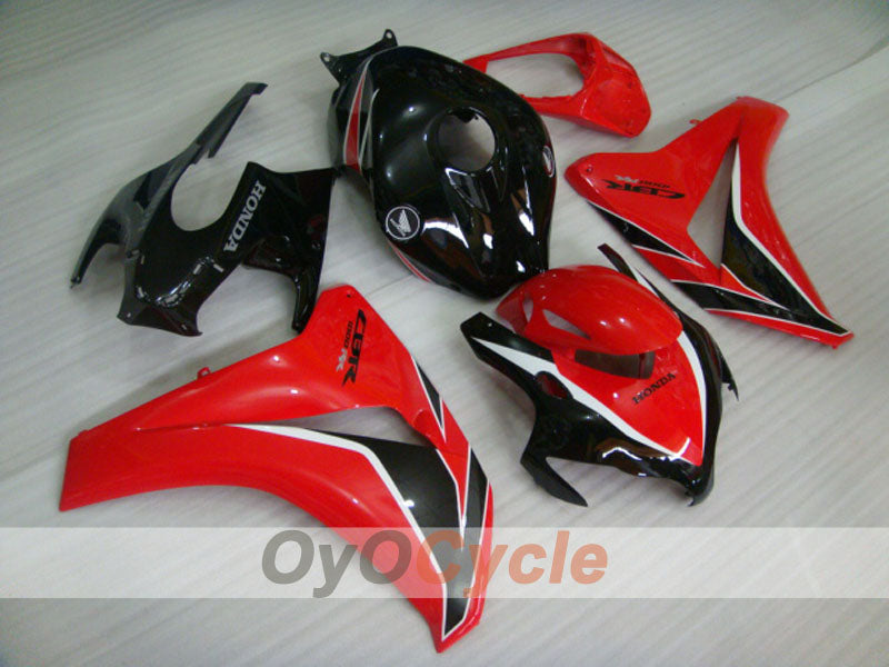Kit de carénage injecté pour CBR1000RR 08-11 - Rouge, Noir - Style d'origine #OYO87900709 Image principale du produit