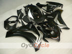 Kit de carénage injecté pour CBR1000RR 08-11 - Noir - Style d'origine #OYO87900710
