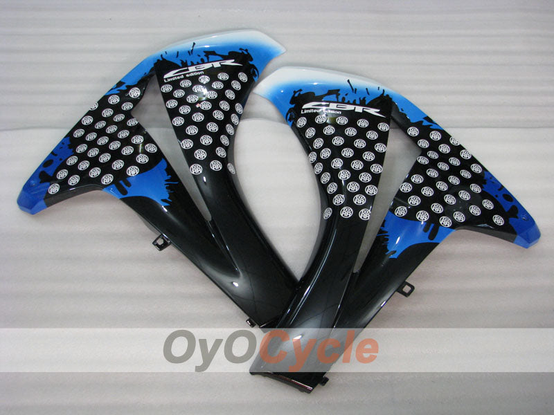 Kit de carénage injecté pour CBR1000RR 08-11 - Blanc, Noir - Style d'origine #OYO87900712