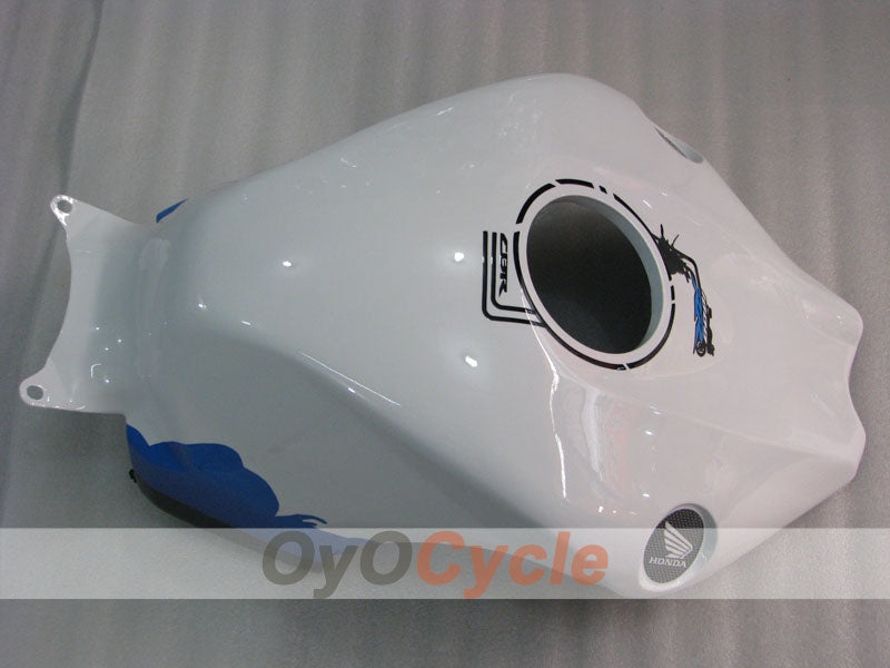 Kit de carénage injecté pour CBR1000RR 08-11 - Blanc, Noir - Style d'origine #OYO87900712