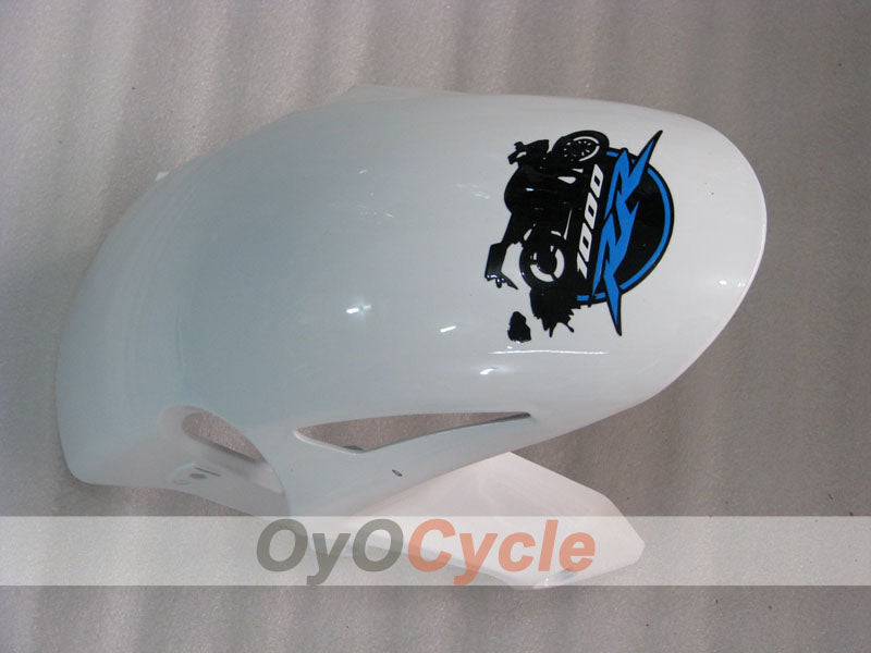Kit de carénage injecté pour CBR1000RR 08-11 - Blanc, Noir - Style d'origine #OYO87900712