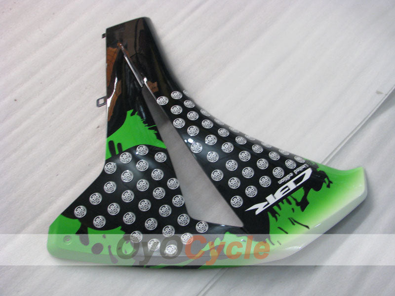 Kit de carénage injecté pour CBR1000RR 08-11 - Blanc, Noir - Style d'origine #OYO87900713