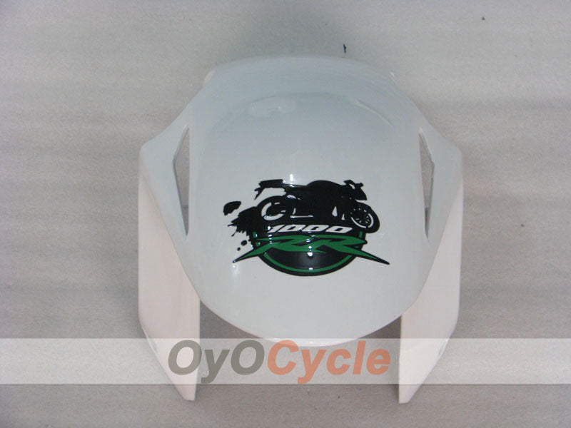 Kit de carénage injecté pour CBR1000RR 08-11 - Blanc, Noir - Style d'origine #OYO87900713
