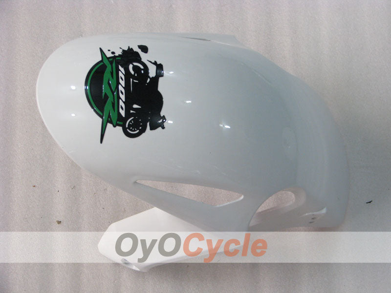 Kit de carénage injecté pour CBR1000RR 08-11 - Blanc, Noir - Style d'origine #OYO87900713