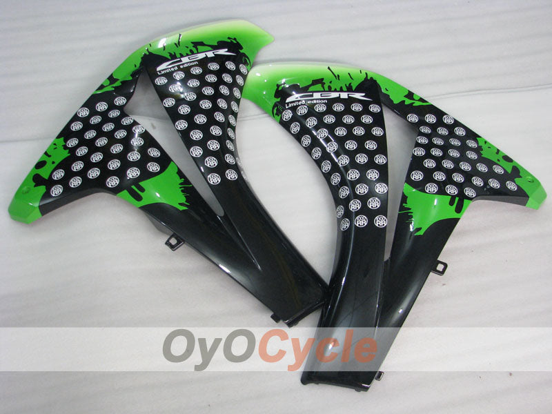 Kit de carénage injecté pour CBR1000RR 08-11 - Blanc, Noir - Style d'origine #OYO87900713