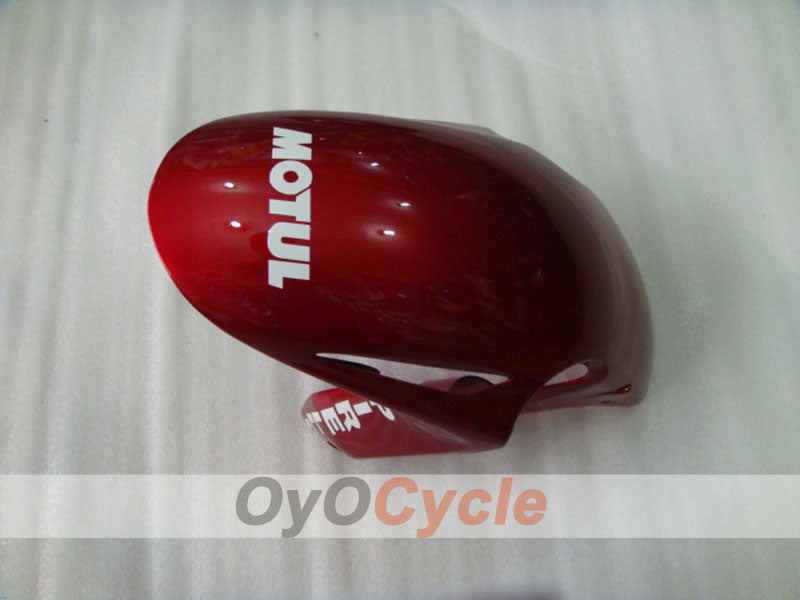 Kit de carénage injecté pour CBR1000RR 08-11 - Rouge, Blanc - MOTUL #OYO87900716