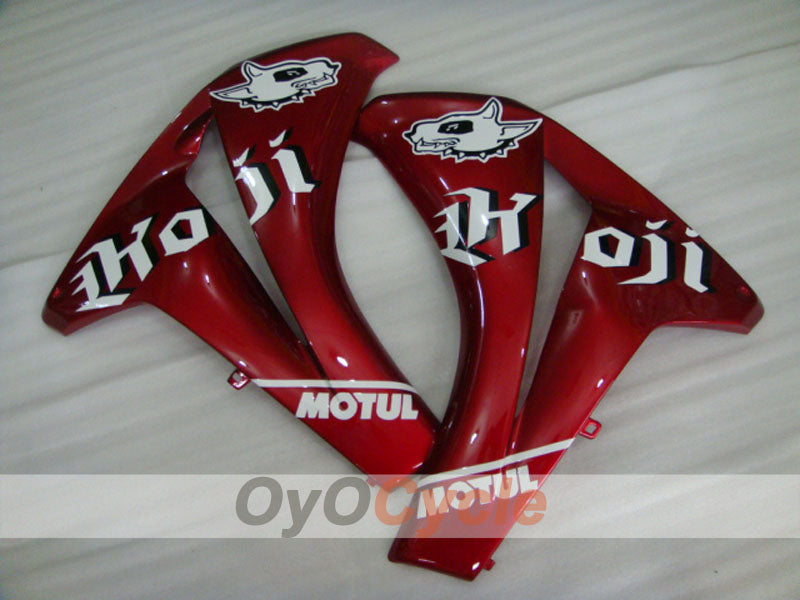Kit de carénage injecté pour CBR1000RR 08-11 - Rouge, Blanc - MOTUL #OYO87900716