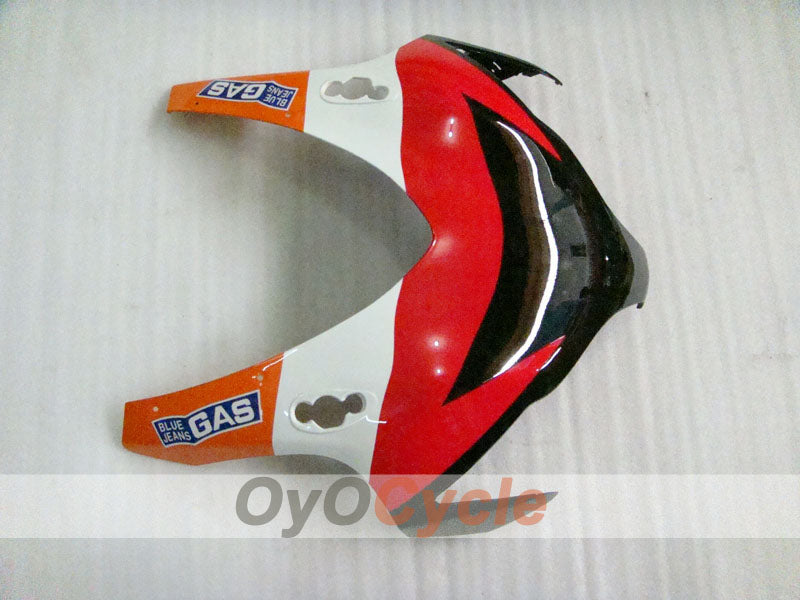 Kit de carénage injecté pour CBR1000RR 08-11 - Orange, noir - Repsol #OYO87900723