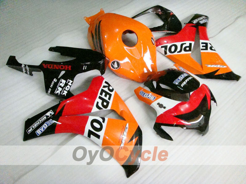 Kit de carénage injecté pour CBR1000RR 08-11 - Orange, noir - Repsol #OYO87900723 Image secondaire du produit