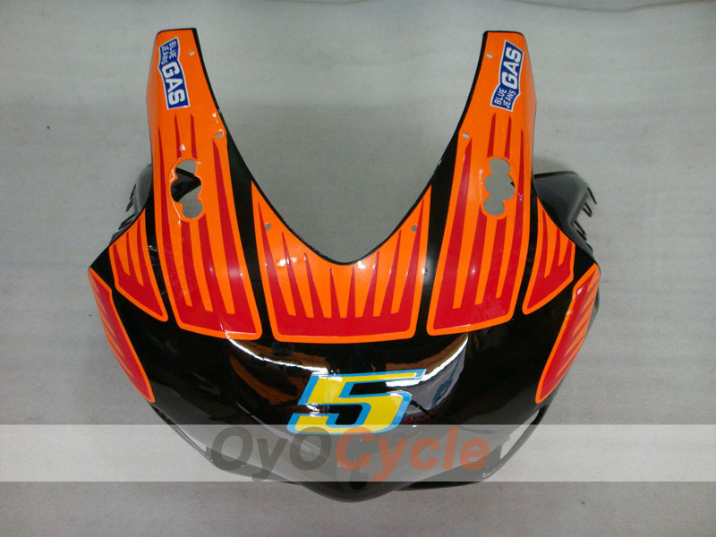 Kit de carénage injecté pour CBR1000RR 08-11 - Orange, noir - Rossi #OYO87900725