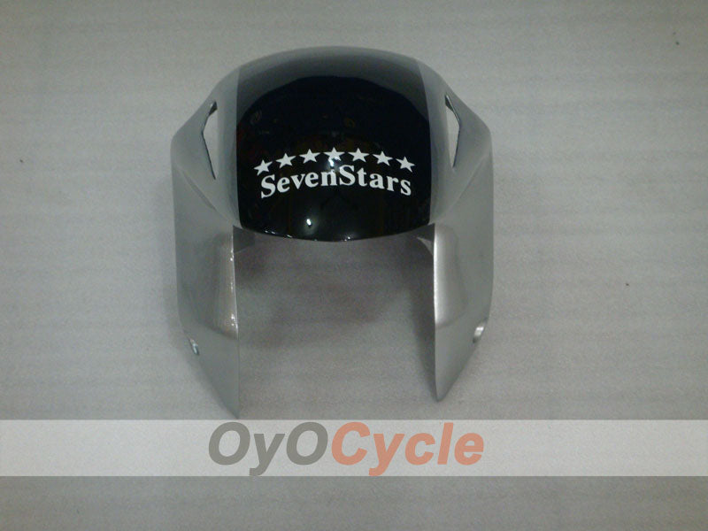 Kit de carénage injecté pour CBR1000RR 08-11 - Noir, argenté - SevenStars #OYO87900727