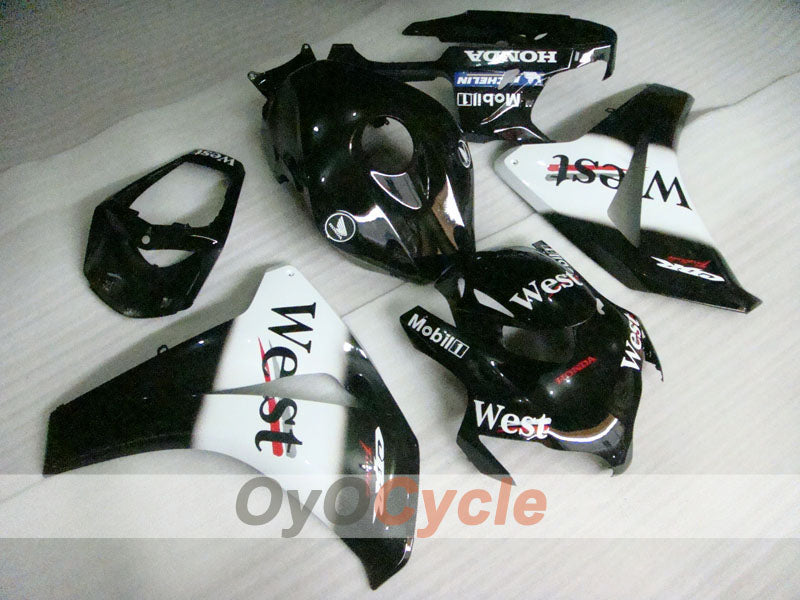 Kit de carénage injecté pour CBR1000RR 08-11 - Blanc, noir - West #OYO87900729 Image principale du produit