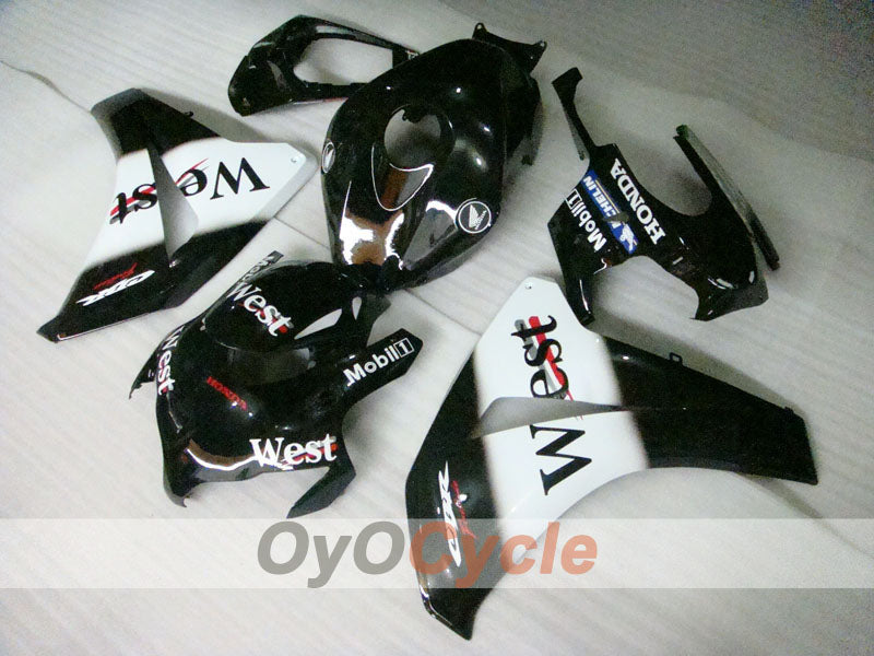 Kit de carénage injecté pour CBR1000RR 08-11 - Blanc, noir - West #OYO87900729 Image secondaire du produit