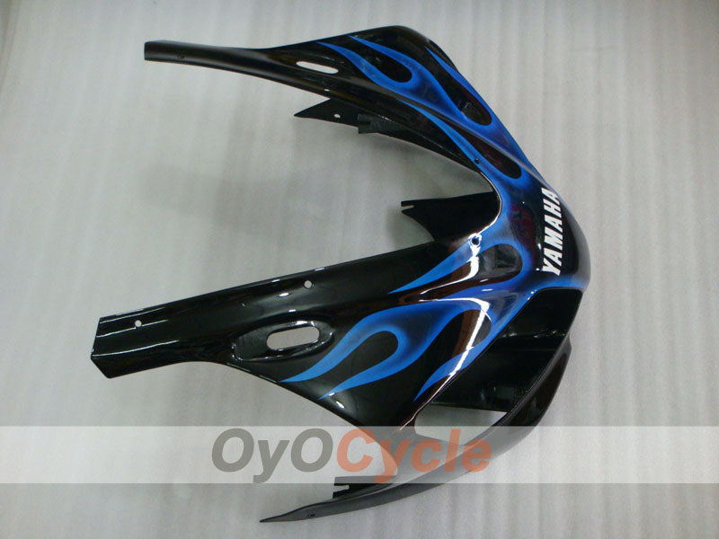 Kit de carénage à injection pour YZF-R1 98-99 - Bleu, Noir - Flame #OYO87900741