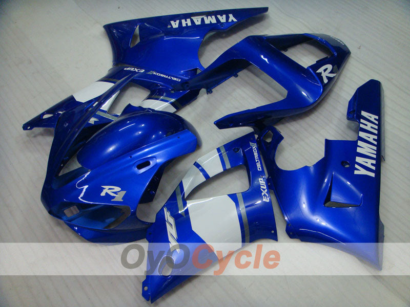 Kit de carénage à injection pour YZF-R1 98-99 - Bleu, Blanc - Style d’origine #OYO87900745
