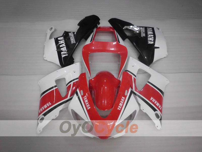 Kit de carénages moulés par injection pour YZF-R1 98-99 - Rouge, blanc - Style d'origine #OYO87900747