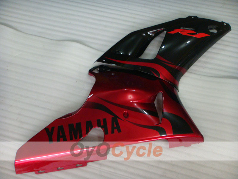 Kit de carénages moulés par injection pour YZF-R1 98-99 - Rouge, noir - Style d'origine #OYO87900751