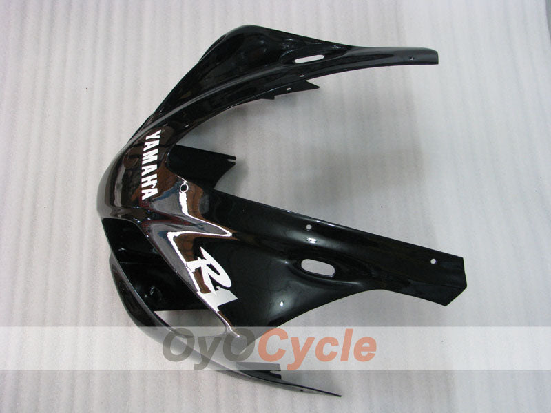 Kit de carénages moulés par injection pour YZF-R1 98-99 - Blanc, noir - Style d'origine #OYO87900752