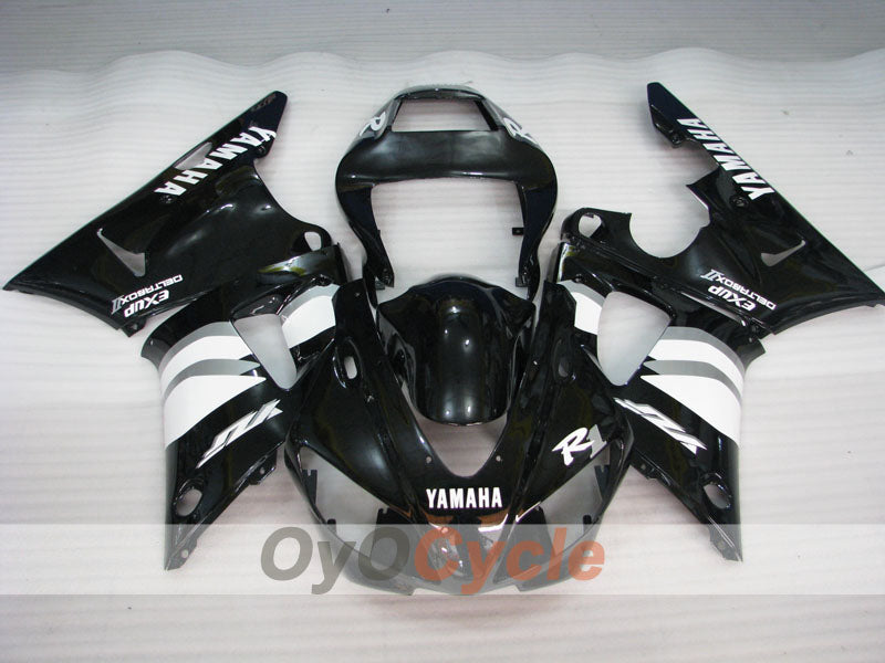 Kit de carénages moulés par injection pour YZF-R1 98-99 - Blanc, noir - Style d'origine #OYO87900752 Image secondaire du produit