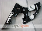 Kit de carénages moulés par injection pour YZF-R1 98-99 - Blanc, noir - Style d'origine #OYO87900752