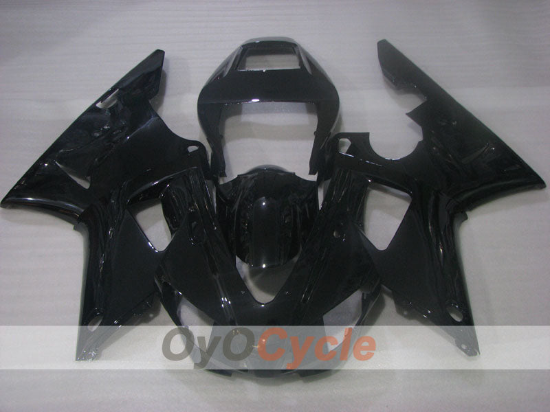 Kit de carénages moulés par injection pour YZF-R1 98-99 - Noir - Style d'origine #OYO87900756