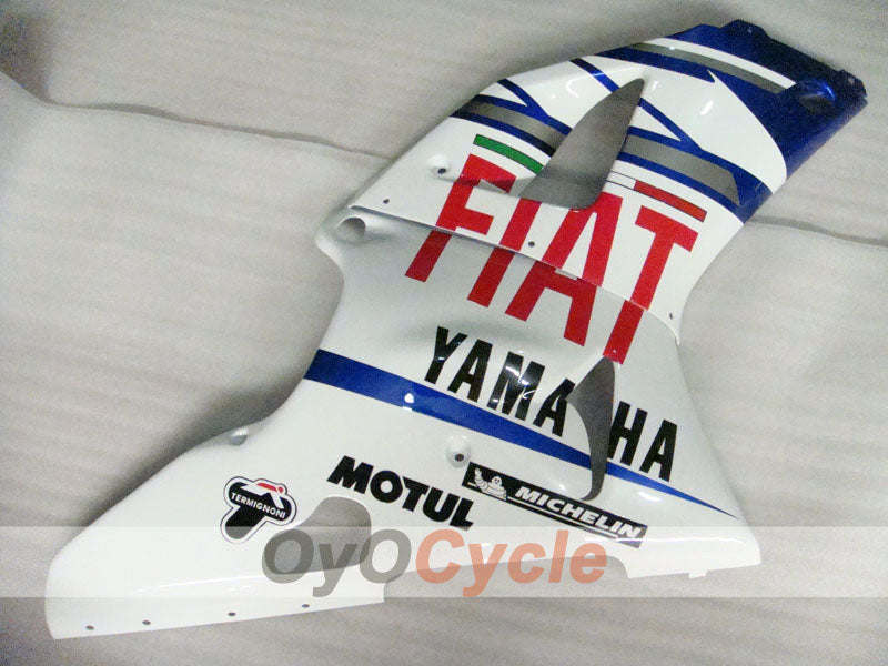 Kit de carénages injectés pour YZF-R1 00-01 - Bleu, blanc - FIAT, MOTUL #OYO87900760