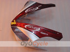 Kit de carénages injectés pour YZF-R1 00-01 - Rouge, argent - Fortuna #OYO87900769