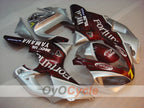 Kit de carénages injectés pour YZF-R1 00-01 - Rouge, argent - Fortuna #OYO87900769