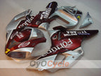 Kit de carénages injectés pour YZF-R1 00-01 - Rouge, argent - Fortuna #OYO87900769