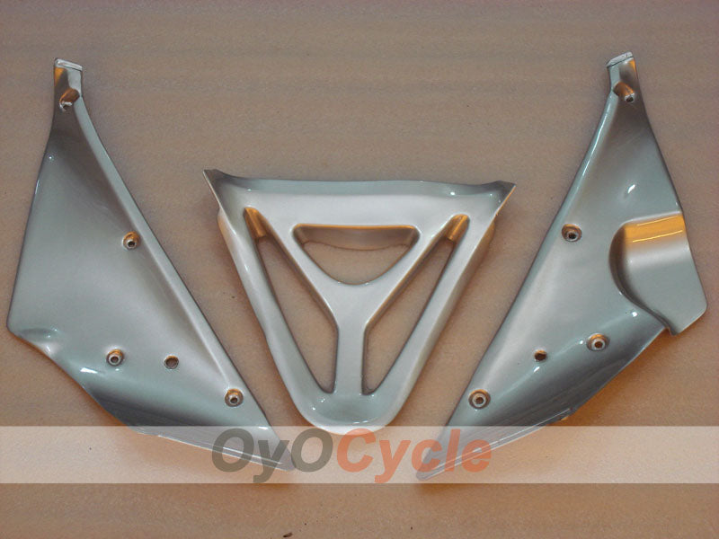 Kit de carénages injectés pour YZF-R1 00-01 - Rouge, argent - Fortuna #OYO87900769