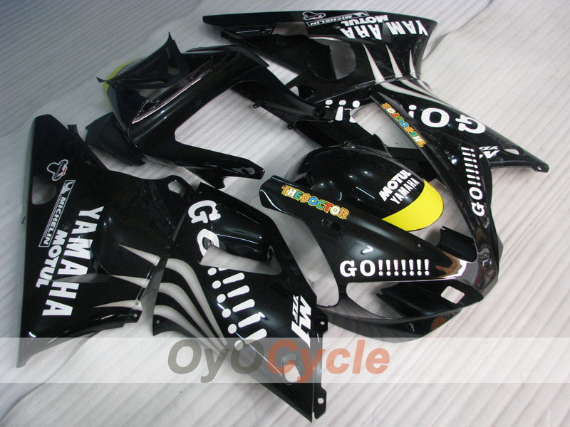 Kit de carénages injectés pour YZF-R1 00-01 - Noir - GO!!!!!!!, MOTUL #OYO87900771