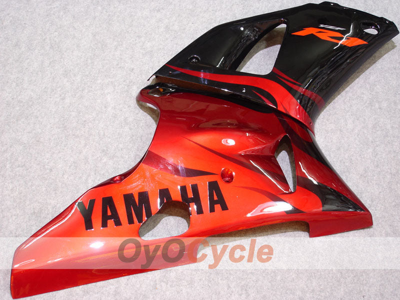 Kit de carénages injectés pour YZF-R1 00-01 - Noir - Style d'origine #OYO87900778