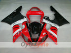 Kit de carénages injectés pour YZF-R1 00-01 - Rouge, blanc - Style d'origine #OYO87900779